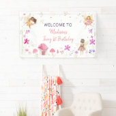 Fairy Garden Floral Birthday Spandoek (Insitu)