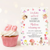 Fairy Garden Flutter & Twirl Verjaardag Kaart