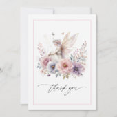 Fairy Garden Foto Bedankkaart (Voorkant)