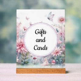 Fairy Garden geschenken en Kaarten Acryl Bord