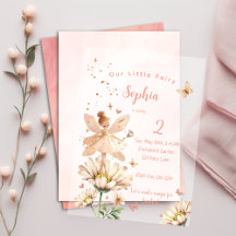 Fairy Garden Girl Foto Verjaardag