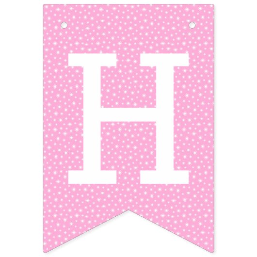 Fairy Garden Happy Birthday Vlaggetjes (Tweede vlag)