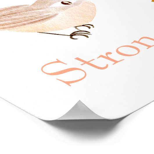 Fairy Garden Kinder Affirmatie Custom Name Print (Hoek)