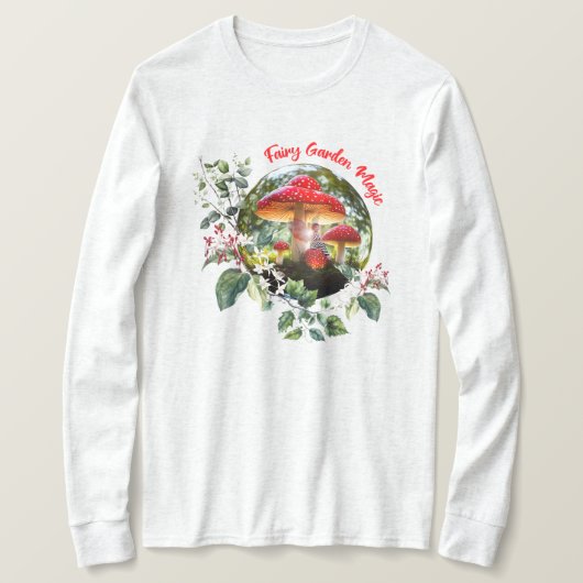 Fairy Garden Magic T-shirt (Design voorkant)