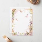 Fairy Garden Notitiekaartje (Voorkant / Achterkant in situ)