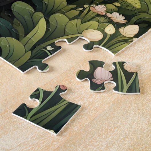 Fairy Garden puzzel Legpuzzel (Zijkant)