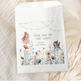 Fairy Garden Seeds Verjaardag Bedankzakje