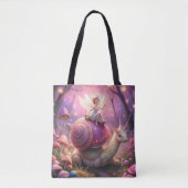 Fairy Garden Snail Tote Bag (Voorkant)