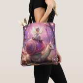Fairy Garden Snail Tote Bag (Dichtbij)