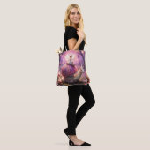 Fairy Garden Snail Tote Bag (Op model)
