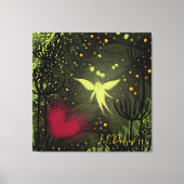 Fairy Garden Stretched Canvas Afdruk (Voorkant)