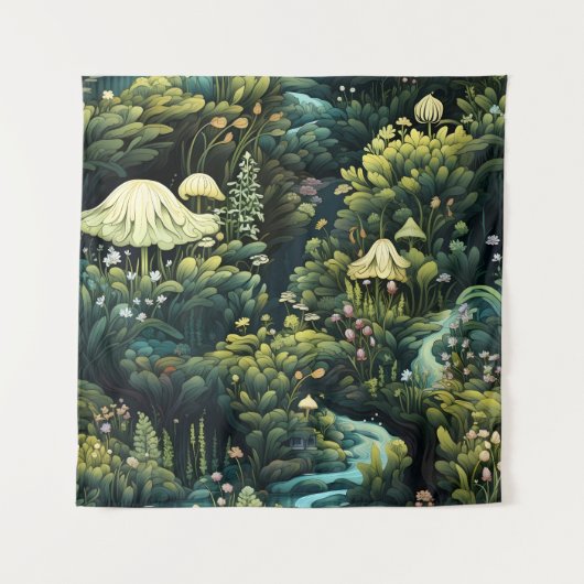 Fairy Garden Tapestry Wandkleed (Voorkant)