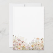 Fairy Garden Theme Girl's Birthday Kaart (Achterkant)