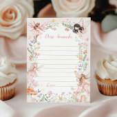 Fairy Garden Time Capsule Note Bericht Kaart