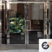 Fairy Garden Venster Cling Raamsticker (Kantoordeur)