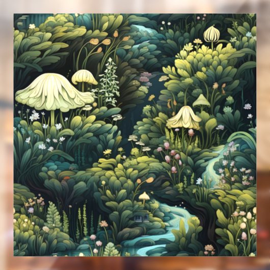 Fairy Garden Venster Cling Raamsticker (Vel 2)