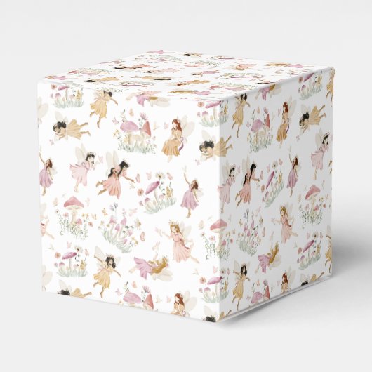 Fairy Garden Verjaardag Bedankdoosjes (Voorkant Zijde)