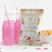Fairy Garden Verjaardag Chip Bag Wrapper Flyer