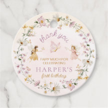 Fairy Garden Verjaardag Dank u