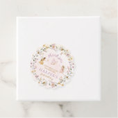 Fairy Garden Verjaardag Dank u geschulpte Bedankjes Labels (In situ)