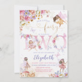 Fairy Garden Verjaardag Fairy Bos Kaart (Voorkant)