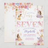 Fairy Garden Verjaardag Kaart (Voorkant / Achterkant)