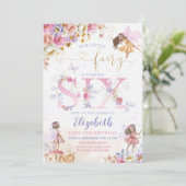 Fairy Garden Verjaardag Kaart (Staand voorkant)
