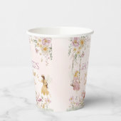 Fairy Garden Verjaardag Papieren Bekers (Links)