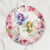 Fairy garden waterverf kinderen verjaardag bedankt bedankjes labels (Achterkant)