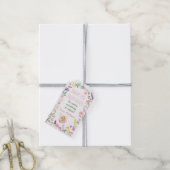 Fairy Garden Wildflower Birthday Cadeaulabel (Met Touw)
