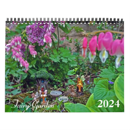 Fairy Gardens 2024 Kalender (Hoes)