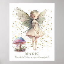 Fairy Gezegde Magic Girl's Kamer