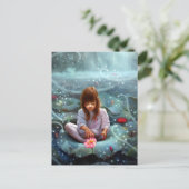 Fairy Girl and the Seven 3 Briefkaart (Staand voorkant)