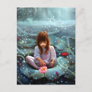 Fairy Girl and the Seven 3 Briefkaart