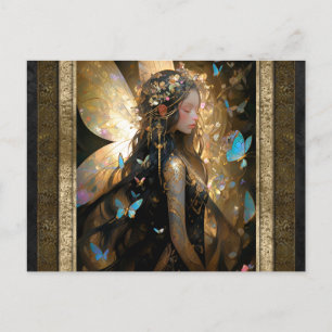 Fairy Girl Fantasy Art Briefkaart