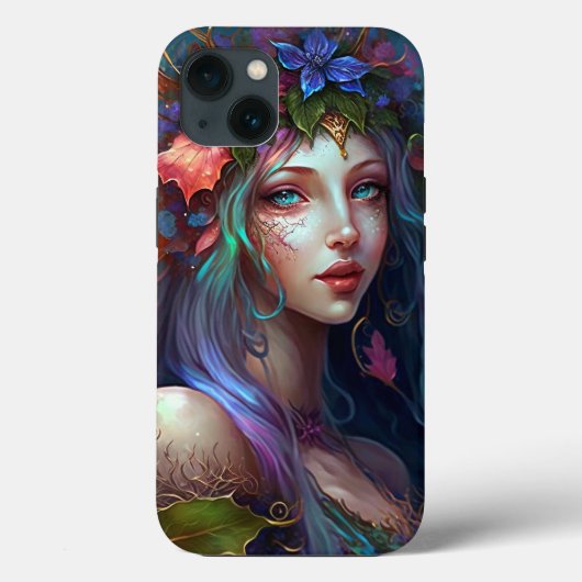 Fairy Girl Fantasy Art Hoesje-Mate iPhone Case (Achterkant)
