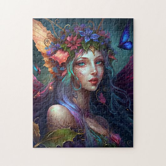 Fairy Girl Fantasy Art Jigzaag Puzzle Legpuzzel (Verticaal)