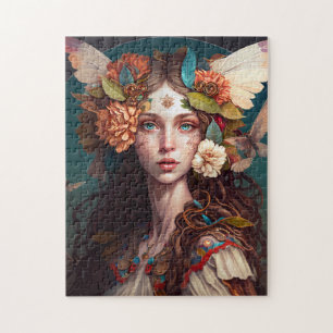 Fairy Girl Fantasy Art Jigzaag Puzzle Legpuzzel