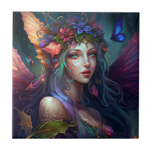 Fairy Girl Fantasy Art-keramische Tegel Tegeltje