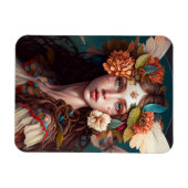 Fairy Girl Fantasy Art Magnet Magneet (Horizontaal)