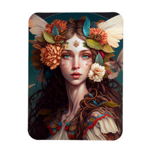 Fairy Girl Fantasy Art Magnet Magneet
