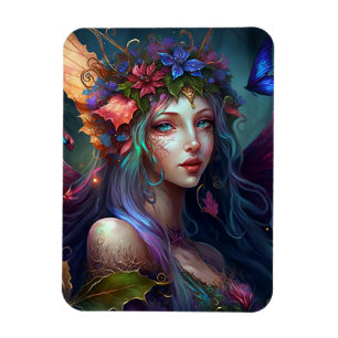 Fairy Girl Fantasy Art Magnet Magneet