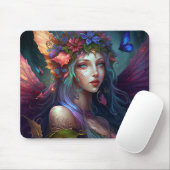 Fairy Girl Fantasy Art Muismat (Met muis)