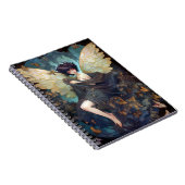 Fairy Girl Fantasy Art Notitieboek (Rechterzijde)