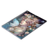Fairy Girl Fantasy Art Notitieboek (Linkerzijde)