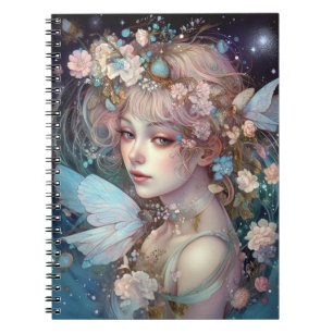 Fairy Girl Fantasy Art Notitieboek