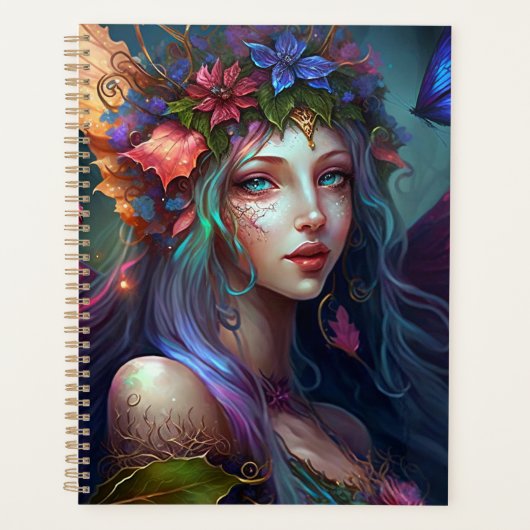 Fairy Girl Fantasy Art Planner (Voorkant)