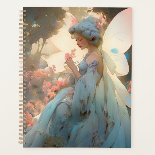 Fairy Girl Fantasy Art Planner (Voorkant)