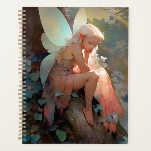 Fairy Girl Fantasy Art Planner (Voorkant)