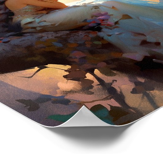 Fairy Girl Fantasy Art Poster (Hoek)